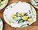 Blue Panda Lemon Garden Party Supplies for Bridal Showers & Birthdays - Plates, Knives, Spoons, Forks, Napkins, and Cups, Serves 24