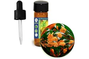 Osmanthus Absolute Essential Oil (Osmanthus fragrans) – Sweet Floral, Spicy & Fruity Aroma – Tea Olive Flower Absolute for Pe