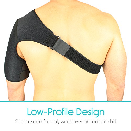 Shoulder Brace by Vive Rotator Cuff Support for Injury Prevention