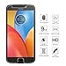 BONUM Motorola Moto E4 Screen Protector,BIUZKO 9H Hardness Scratch Resistant Anti-Fingerprint Bubble-free Install Tempered Glass Screen Protector - 2 Piece