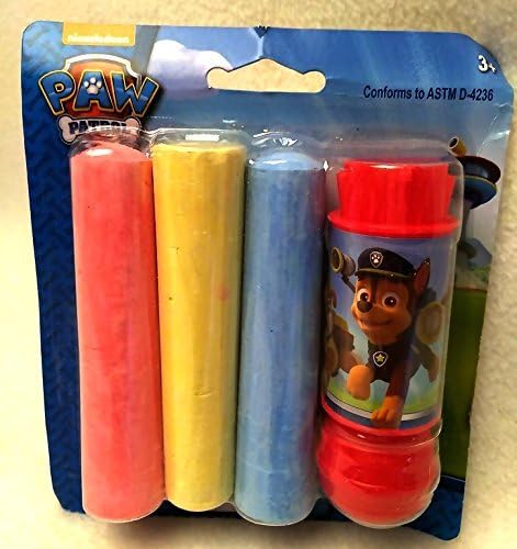 Paw Patrol Sidewalk Chalk Fun Kids Summer Spring Playtime