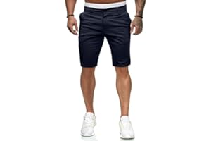 HUNGSON Men's Casual Shorts Lightweight Golf Shorts with 4 Pockets Stretch Quick Dry Comfy Work Shorts
