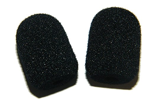 2 Pack Windtech 10378 Military High Density Small Lapel Windscreen