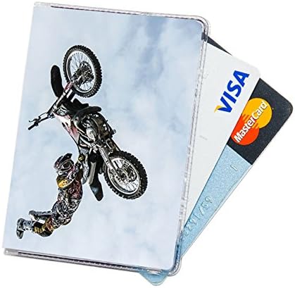 Cards Covers Dirt jumping Durable PVC Cards Covers Motor Sport Pattern Card Case