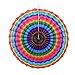 12Pcs Fiesta Paper Fans Decorations Set-Colorful Hanging Paper Fans for Mexican and Encanto Themed Birthday Party Decorations Summer Classroom Decor Day of The Dead Party Supplies