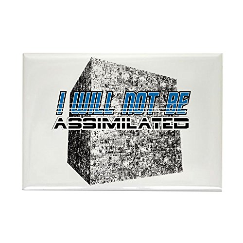 CafePress - Borg Cube - Rectangle Magnet, 2"x3" Refrigerator Magnet
