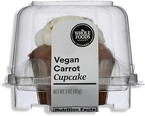 Whole Foods Market Kitchens, Carrot Cupcake Vegan, 3 oz
