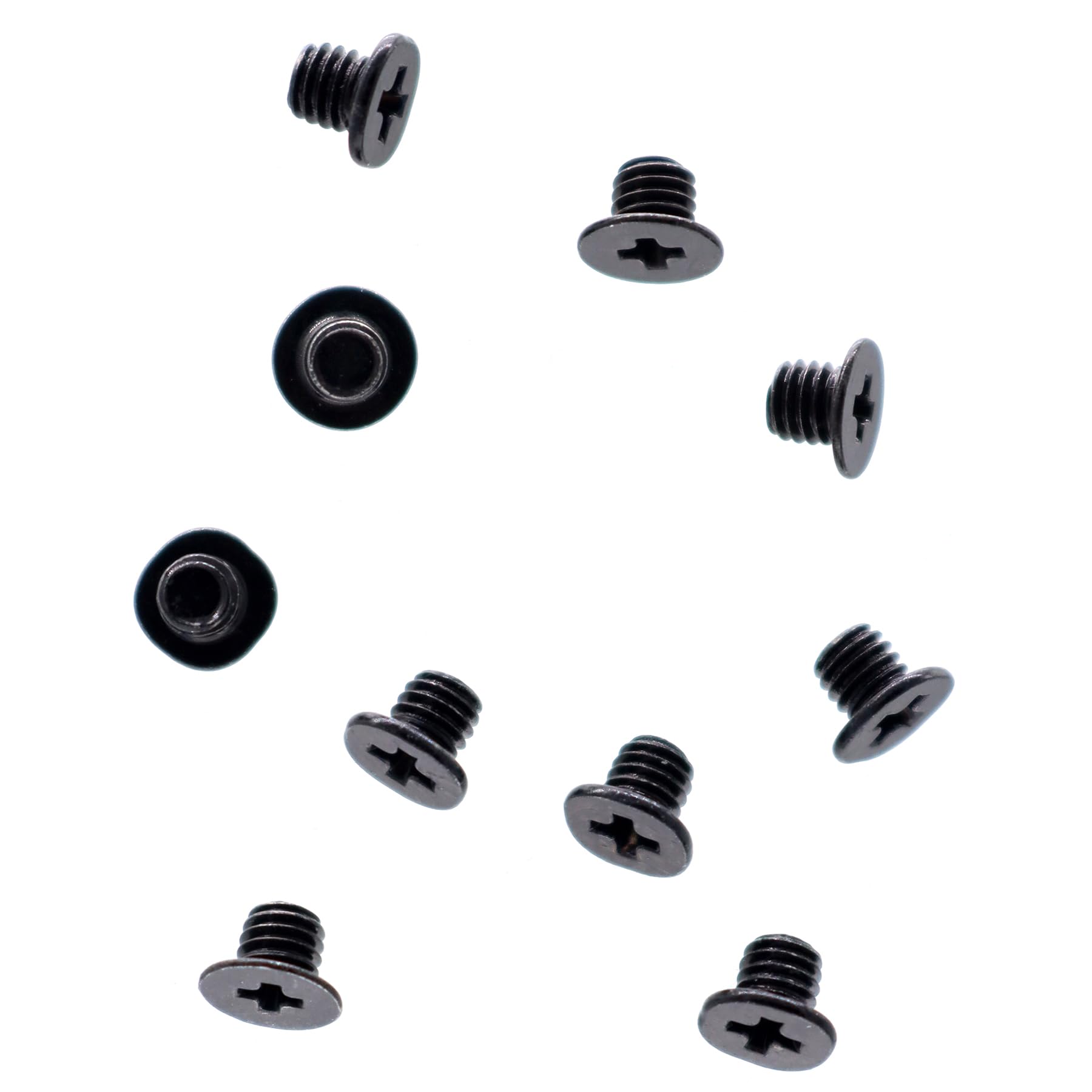 Deal4GO 10-Pack M3 x 3 mm Phillips Flat-Head Screw