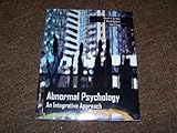 Cover of Abnormal Psychology: An Interactive Approach