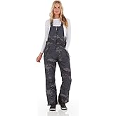 Arctic Quest Womens Ski Snow Bibs Pants Insulated Water Resistant Overalls Snowboarding Winter Waterproof Pants Women
