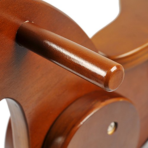 image for Hessie Classic Antique Wooden Outdoor Rocking Horse, Ride On Toys Rock