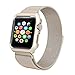 ALNBO for Apple Watch Band 42mm Stainless Steel Mesh Magnetic Replacement Wrist Band with Metal Protective Case for iWatch Series 3 Series 2 Series 1