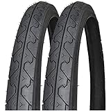 Kenda 163026 Big City Slick Wire Bead Bicycle Tire, Blackwall, 26 x 1.95 (Pair)