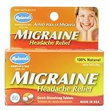 Hyland's Homeopathic Migraine Headache Relief Formula, 60 Count