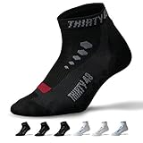 Thirty48 Low Cut Cycling Socks Unisex; Running, Spin Class, Hiking, Gym Training