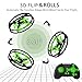Dwi Dowellin Mini Drone Crash Proof RC Quadcopter One Key Spin Flips Rolls Nano Drones Toys for Kids Beginners Children Boys and Girls, comes with Case