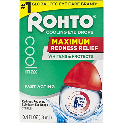 UPC 310742011012, Rohto Maximum Redness Relief, 0.4 Fluid Ounce