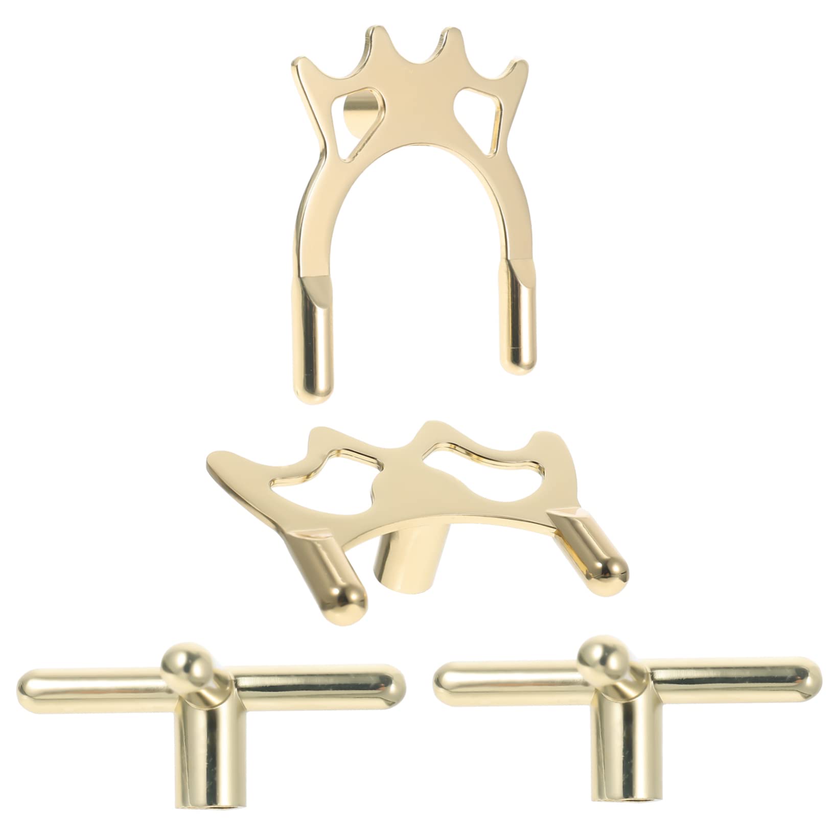 BESPORTBLE Snooker Bridge Holder Portable Billiard Set 4pcs Pool Table Accessories Rust-resistant Snooker Stick