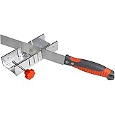 Stepvian Miter Box And Saw Set(2*Blades),(45&deg;,67.5&deg;,90&deg;) Multi-angle Cut | Rubber Handle &amp; Razor Pull Saw for Wood, Plastic,Locking Screw for Extra Workpieces,Nice to DIY makers &amp; Crafts Enthusiasts