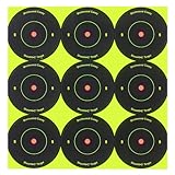 Birchwood Casey Shoot-N-C 2-Inch Round Bull's-Eye Target (Pack of 12)