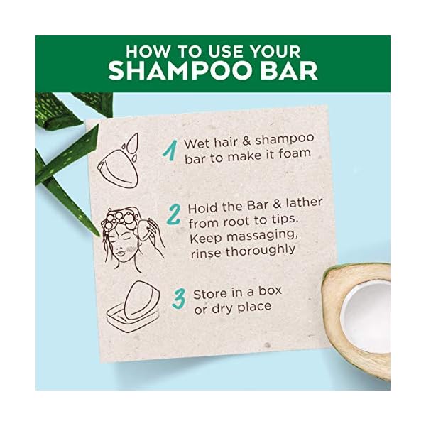 Garnier-Ultimate-Blends-Coconut-Hydrating-Shampoo-Bar-with-Aloe-Vera-for-Normal-Hair-60-g Garnier Ultimate Blends Coconut Hydrating Shampoo Bar with Aloe Vera for Normal Hair, 60g