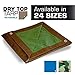 Dry Top 11014 Medium Duty Tarp, 10x14 Feet, Brown/Green