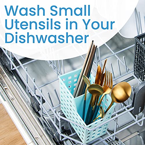 Straw and Chopstick Dishwasher Basket To Make Washing Simple
