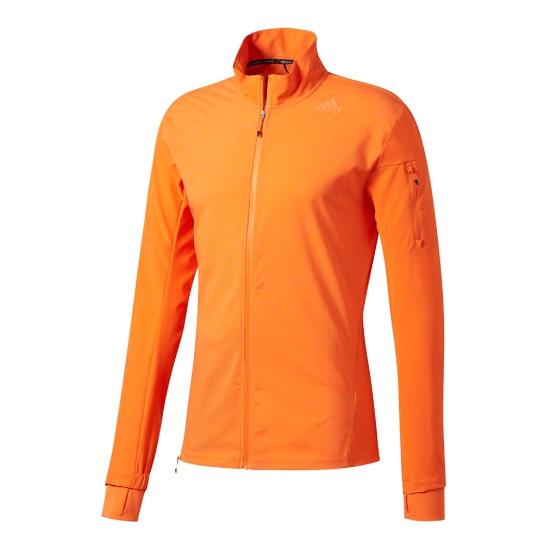 orange adidas jacket mens