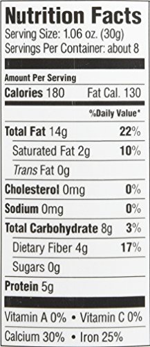 JFC, SEEDS SESAME BLACK ROASTED, 8 OUNCE
