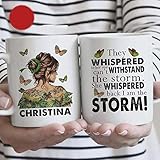Customizable Personalized She Whispered Back I Am