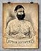 Tattoo Decor - The Tattooed Man - Captain Costentenus - 11x14 Unframed Art Print - Perfect Tattoo Shop Decor, Tattoo Artist Gifts, Tattoo Sign and Decorations for Parlor