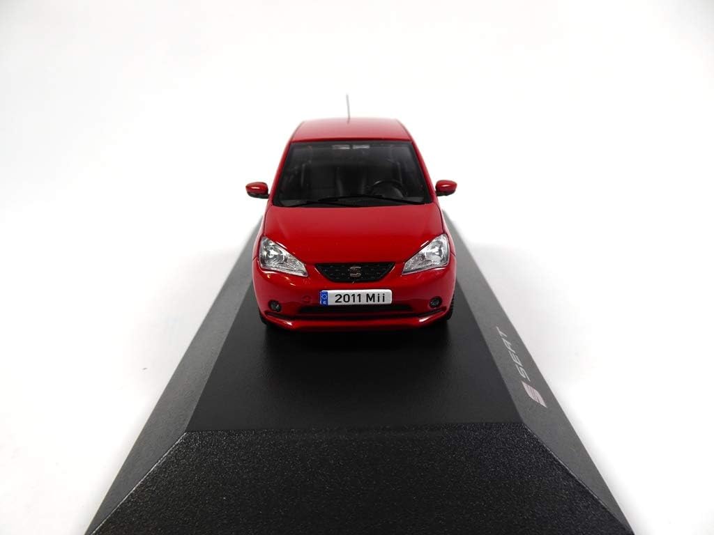 OPO 10 - Car 1/43 Compatible with SEAT Mii - Fischer (SE03), Red, 1/43 scale (approx. 8.16 cm long) - Image 5
