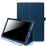 Fintie Microsoft Surface 3 Case - Premium PU Leather Folio Stand Cover with Stylus Holder for Microsoft Surface 3 10.8-Inch Windows Tablet (Not Fit Surface Pro 3 12-Inch), Navy