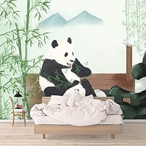 Wall Murals for Bedroom Beautiful Pictures Collection Panda Wings Removable Wallpaper Peel and Stick Wall Stickers - 66x96 inches