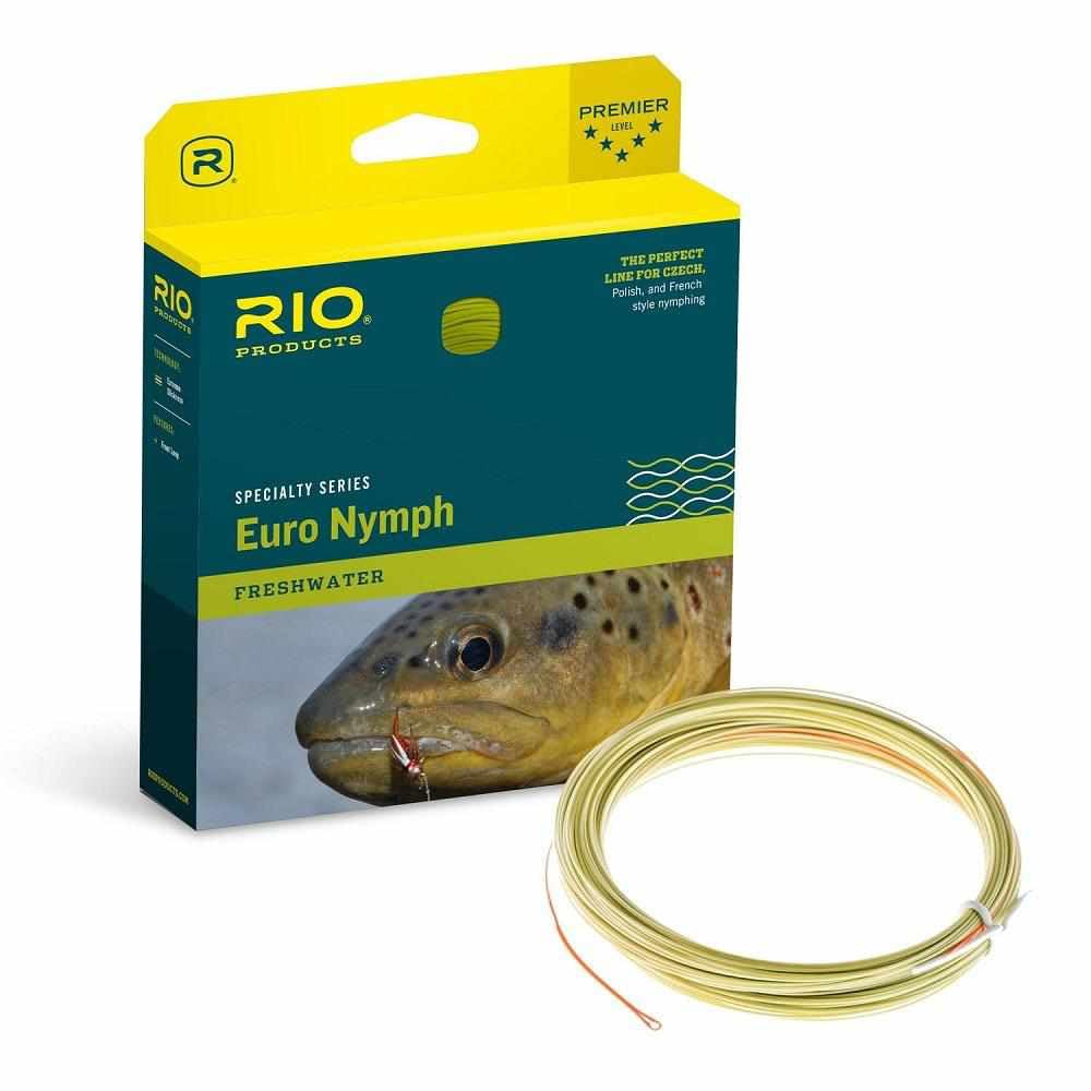 RIO Fly Fishing Fly Line FIPS Euro Nymph Line Neon, 2019-02-05T00:00:00.000Z