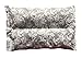 Ultra Premium Heating Pads - All Natural Microwavable Aromatherapy - Certified Organic Herbs, Organic Flaxseed & Cherry Pit Filler - Medium- Grey Floral