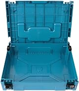 Makita 821549-5 MAKPAC Stacking Connector Tool Case 396x296x105mm 2 Pack view 3