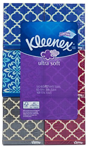 Kleenex Ultra Soft Tissues, 3-Ply, Pack of 6 Each 85 Count - //coolthings.us