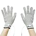 Pair of Conductive Fiber Electrode Gloves With Conductive Massage Socks With Adapter Electrode Lead Wires for TENS/EMS Machine