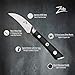 Zelite Infinity Japanese Paring Knife 2.75 Inch, Paring Knives, Pairing Knife Kitchen, Fruit Knife, Small Knife - Japanese AUS-8 High Carbon Stainless Steel - Pakkawood Handle - Leather Sheath