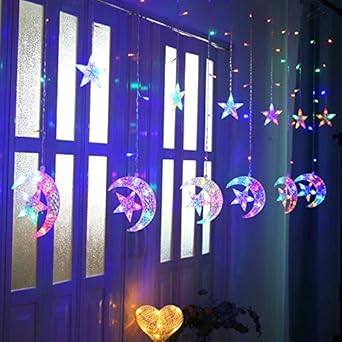 luna luces led luces de navidad