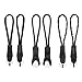 HYCC 12 Pack Strong Nylon Cord Zipper Pulls with Ergonomically Designed Rubber Non-Slip Gripper for Backpacks, Jackets, Luggage, Purses and Handbags - Black