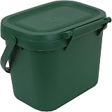 Addis 518250 Everyday Kitchen Food Waste Caddy Bin 4.5 L Dark Green view 5