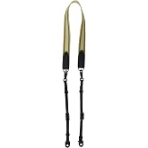Domke 1-Inch Web Camera Strap with Swivel for Mirrorless Cameras Tan | Non-Slip Design, Compatible with DSLR's, SLR's. Binoculars Strap