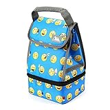 Arctic Zone Emoji Kids Dual Compartment Insulated Lunch Bag