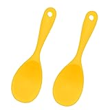 Silicone Rice Paddle Spoon Set of 2,Non Stick Heat