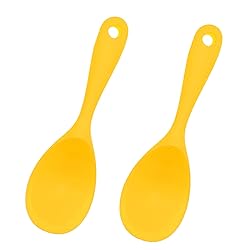 Silicone Rice Paddle Spoon Set of 2,Non Stick Heat