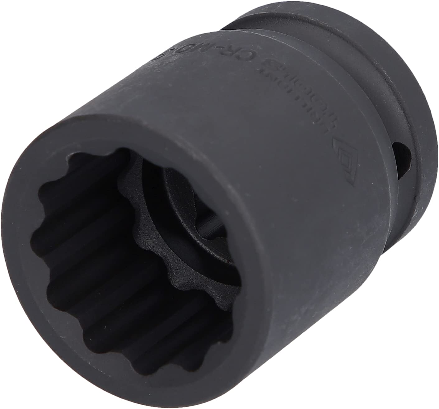 BRILLIANT TOOLS BT025603 3/4-Inch Impact Socket 12-Point, 32 mm, Short [Powered by KS Tools]