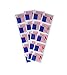 USPS Flag Strip of 20 Forever First Class Postage Stamps