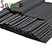 Nilight 130 Pcs 3:1 Dual Wall Adhesive Heat Shrink Tubing Kit, 6 Sizes(Dia): 1/2
